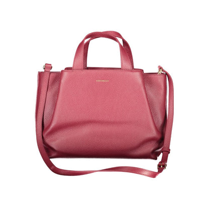 Purple Leather Women Handbag