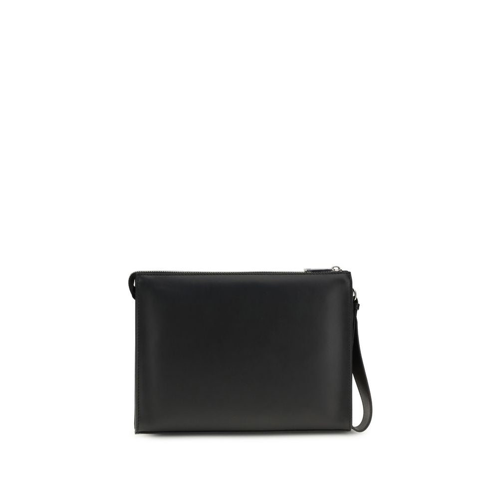 Leather FF canvas Pouch