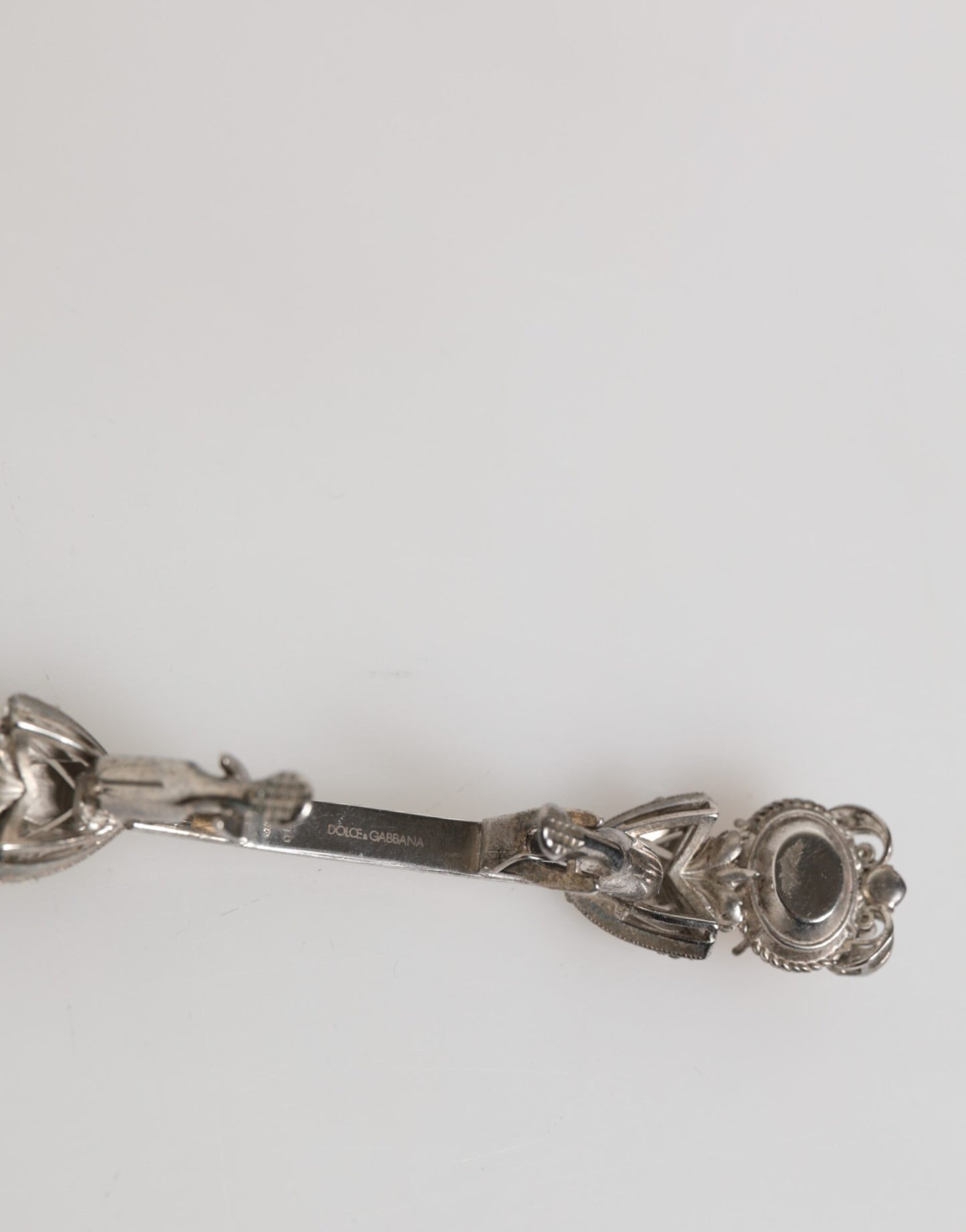 Lapel Pin 925 Sterling Silver Crystals Accessory Brooch
