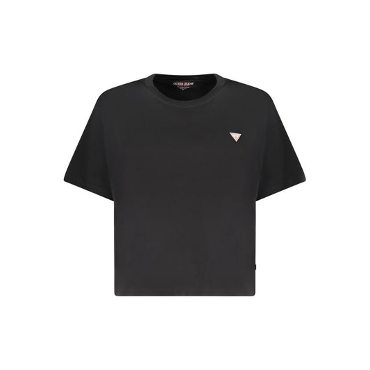 Black Cotton Women Top