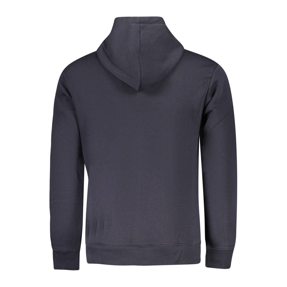 Jersey azul de algodón para hombre