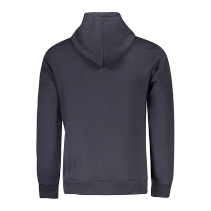 Jersey azul de algodón para hombre