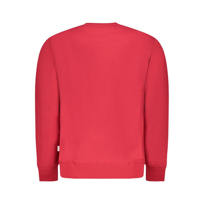 Jersey rojo de algodón para hombre