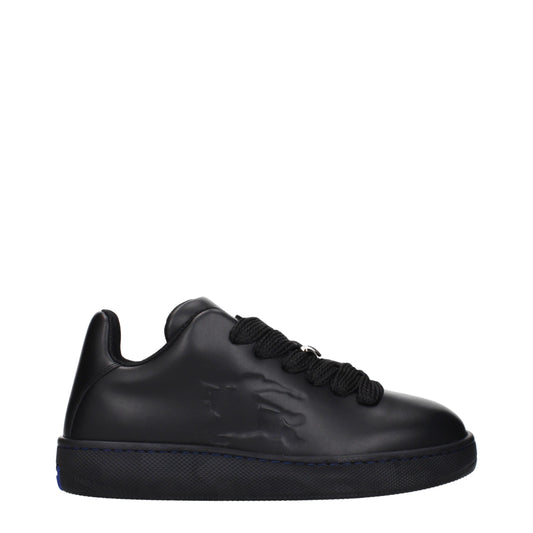 Black Leather Low Tops
