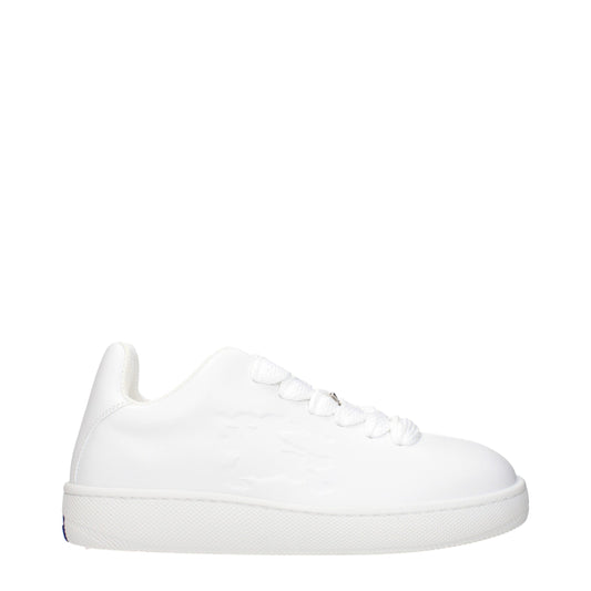 White Leather Low Tops