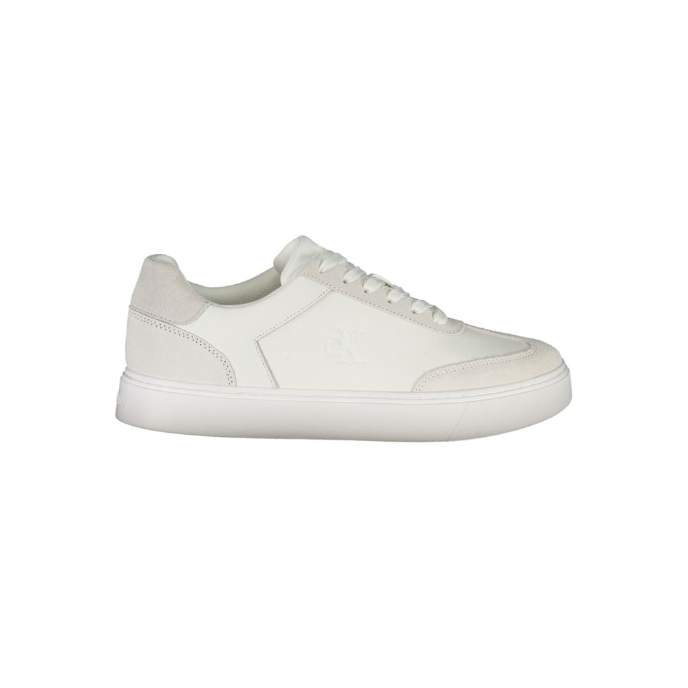 Sneaker Hombre Piel Blanco