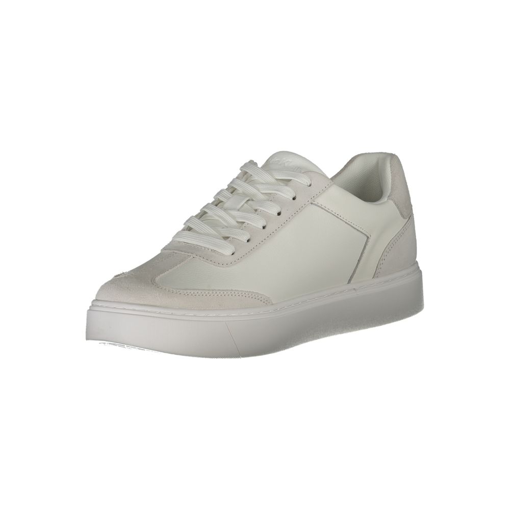 Sneaker Hombre Piel Blanco