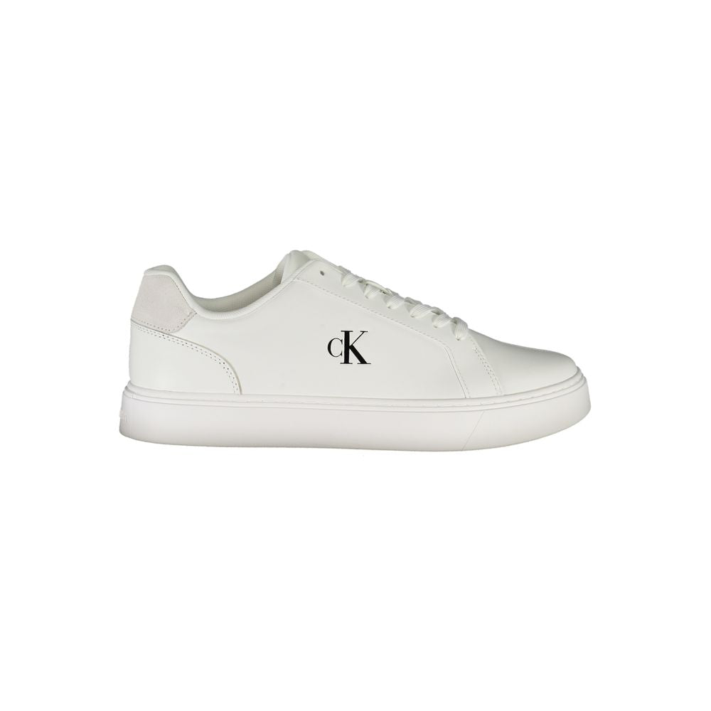 Sneaker Hombre Piel Blanco