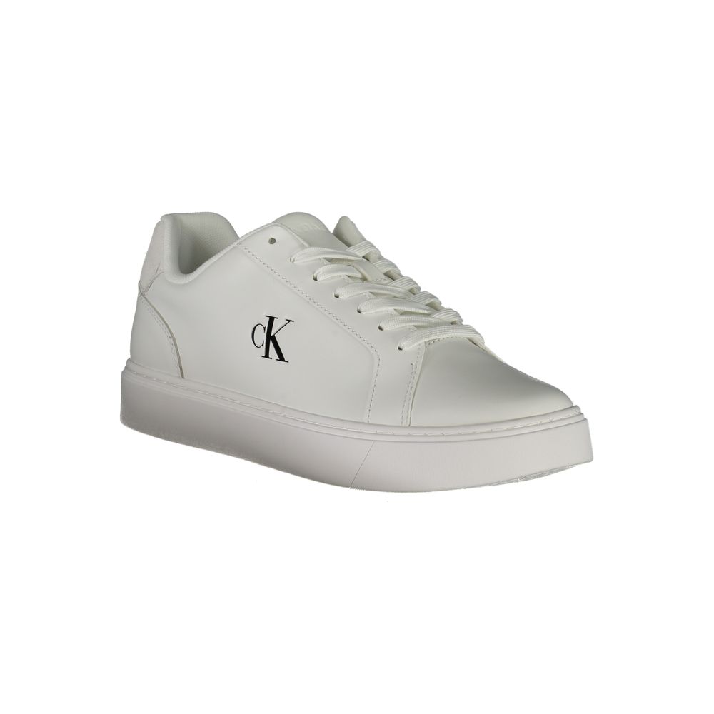 Sneaker Hombre Piel Blanco