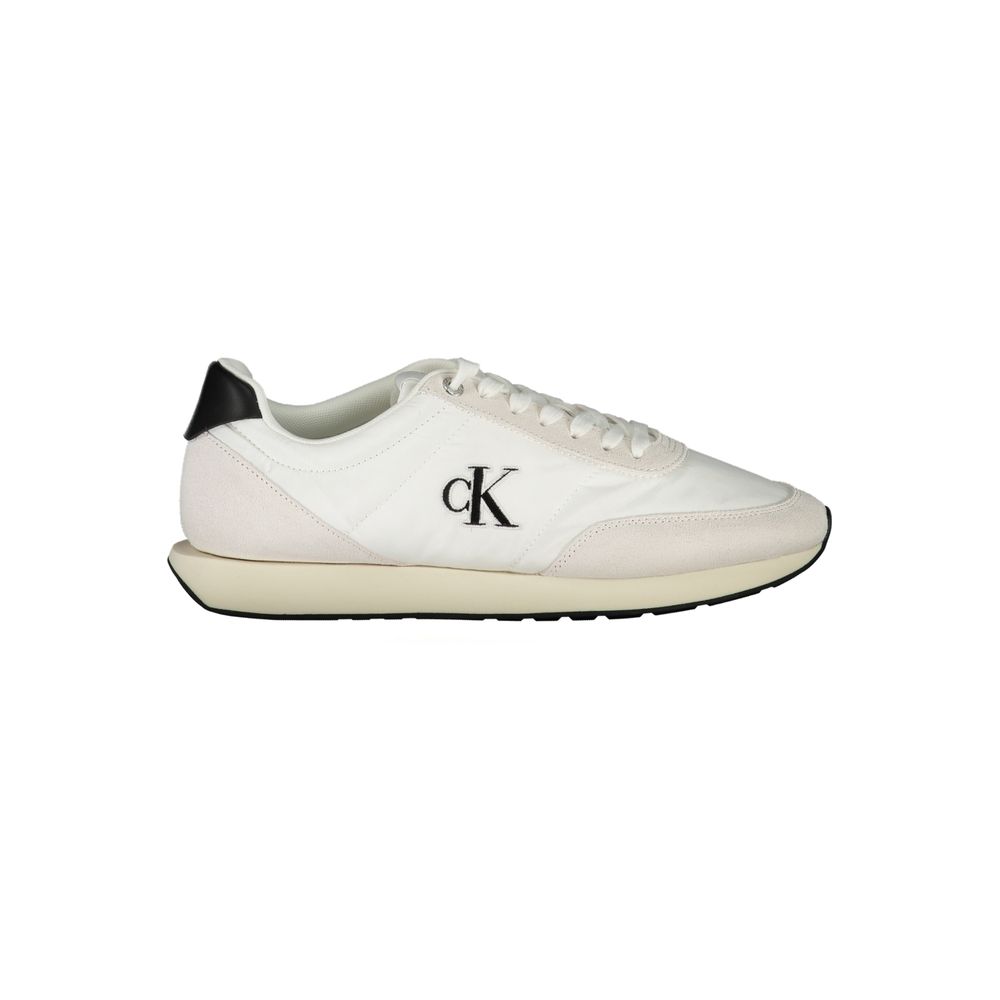 Sneaker Hombre Poliéster Blanco