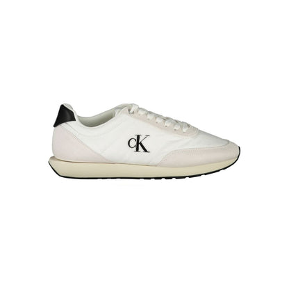 Sneaker Hombre Poliéster Blanco
