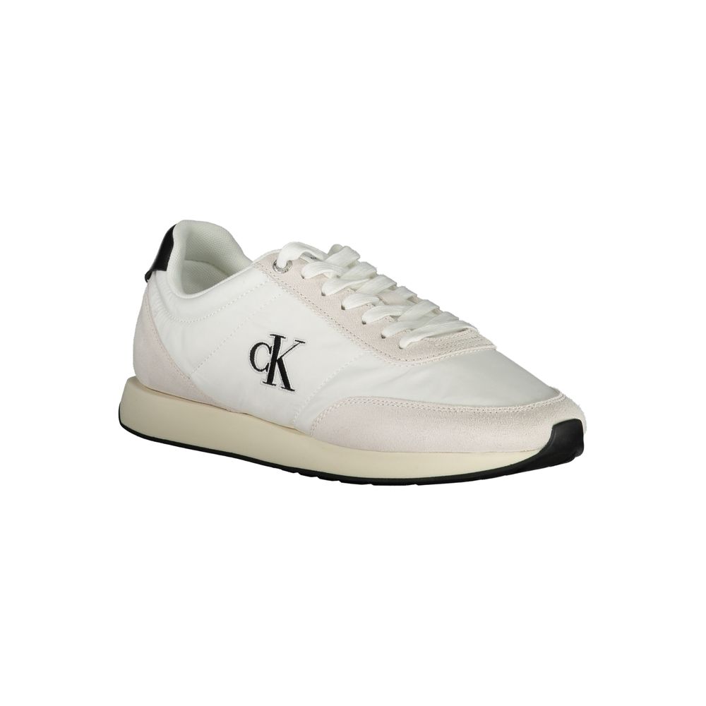 Sneaker Hombre Poliéster Blanco