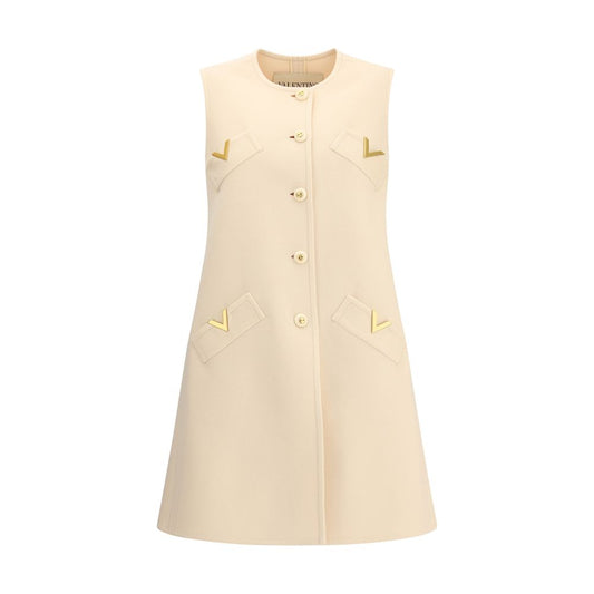 Compact drap long Vest
