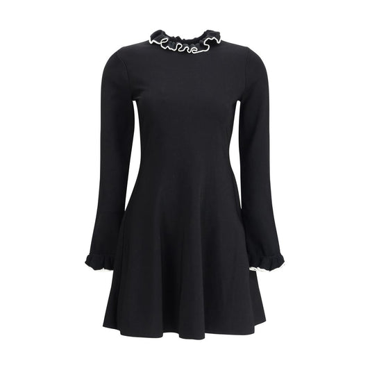 Knit Dress with volants