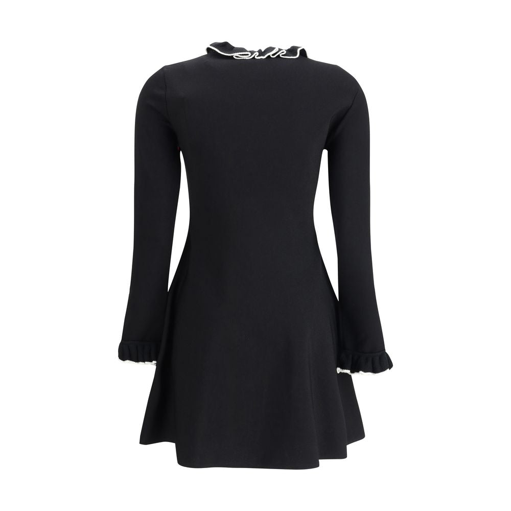 Knit Dress with volants