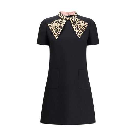Crepe couture short Dress