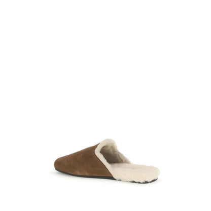 Suede Mules