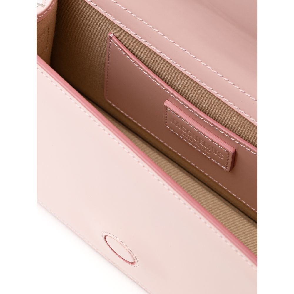 Bolso de piel rosa