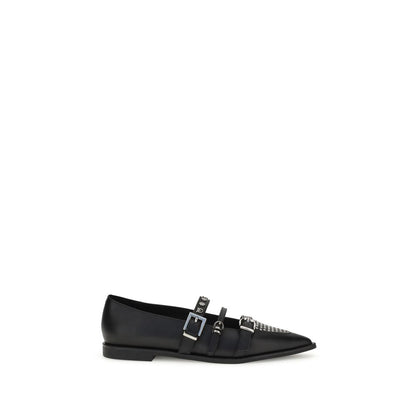 Studded Ballerinas