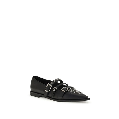Studded Ballerinas