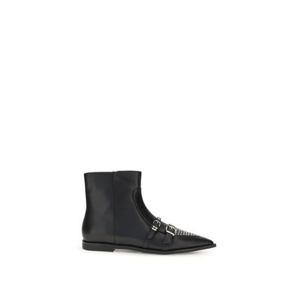 Studded Ankle Boots