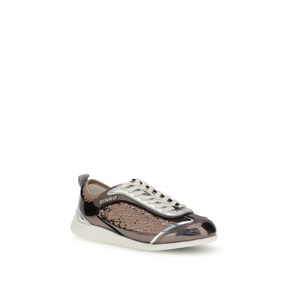Sequined mirror fabric Reby 10 Sneakers