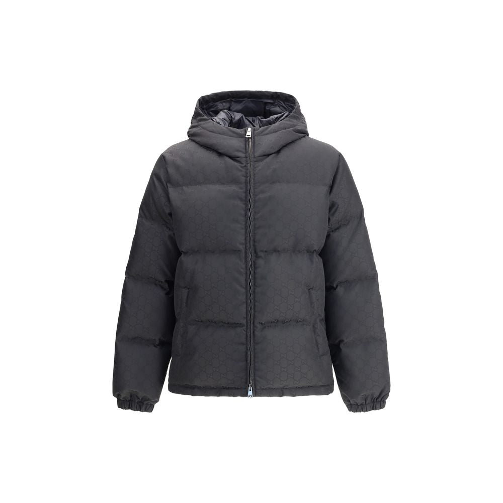 GG patterned padded Down Jacket