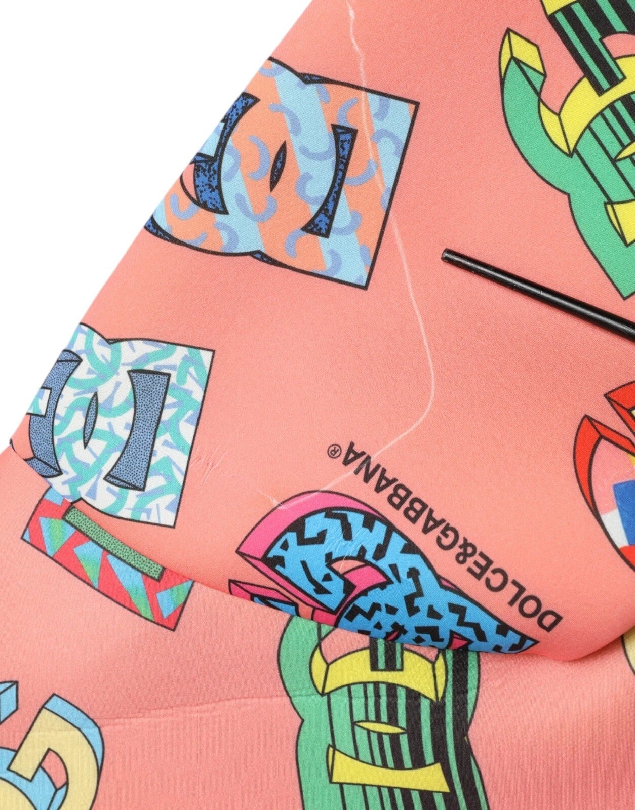 Sudadera Salmon Pink Logo Print Sweater