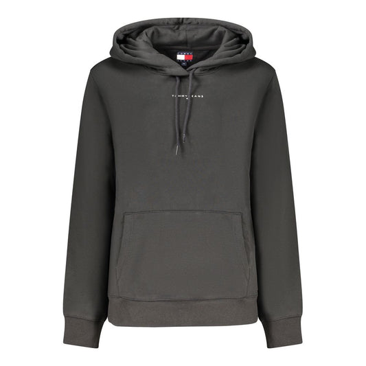 Jersey Negro Algodón Mujer