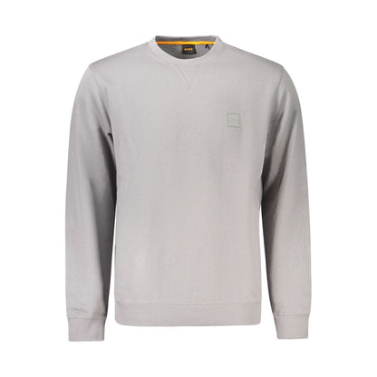 Jersey gris de algodón para hombre