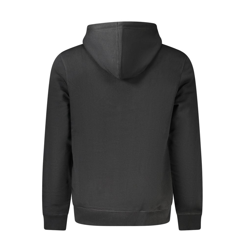 Jersey Negro Algodón Hombre