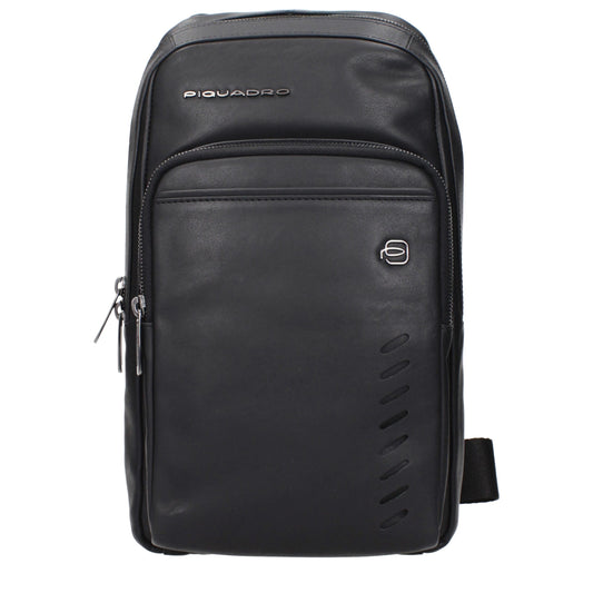 Black Leather Crossbody Bags