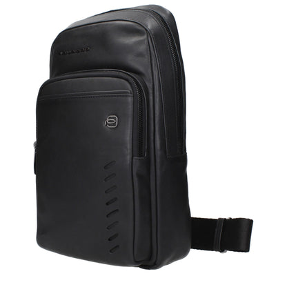 Black Leather Crossbody Bags