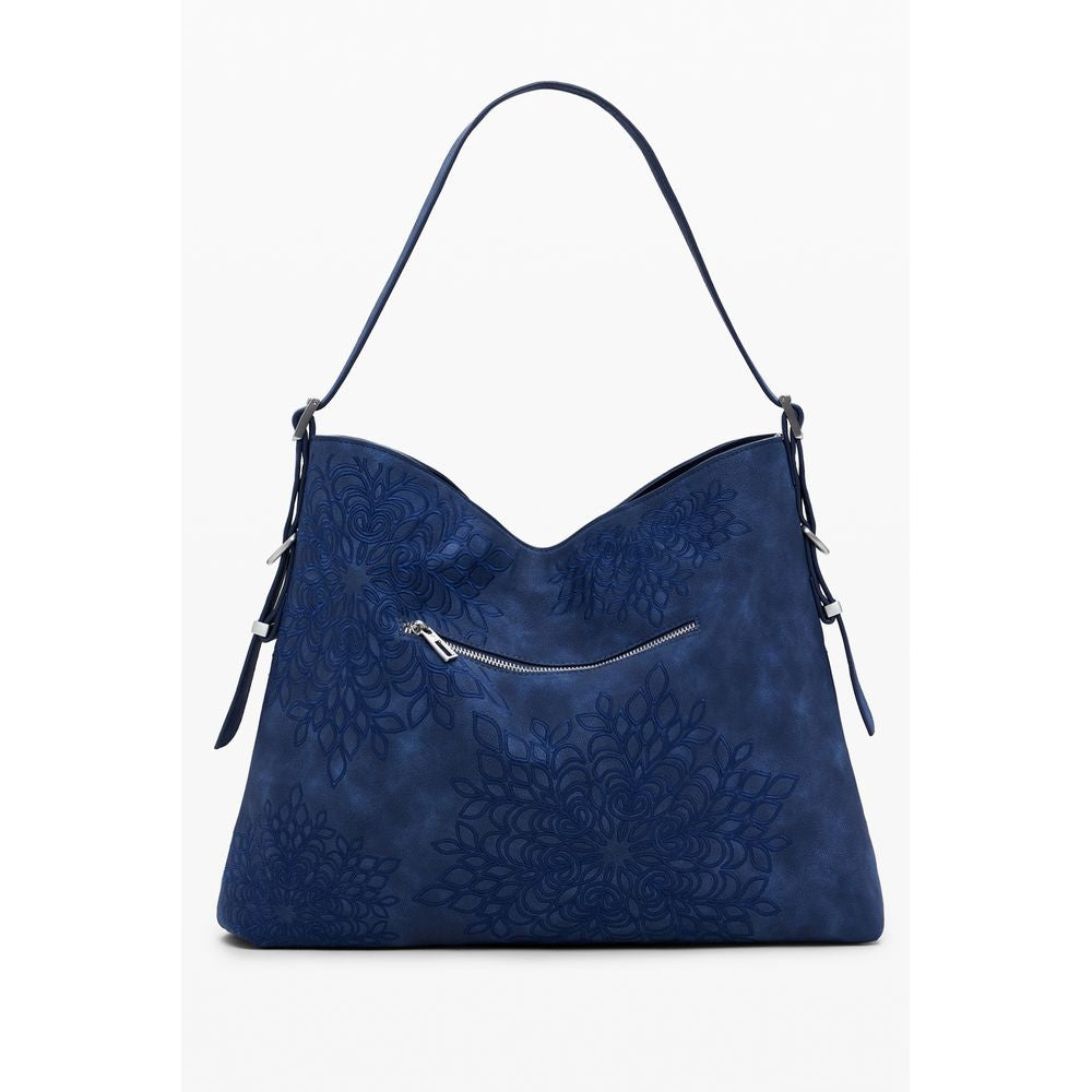 Bolso mujer polietileno azul
