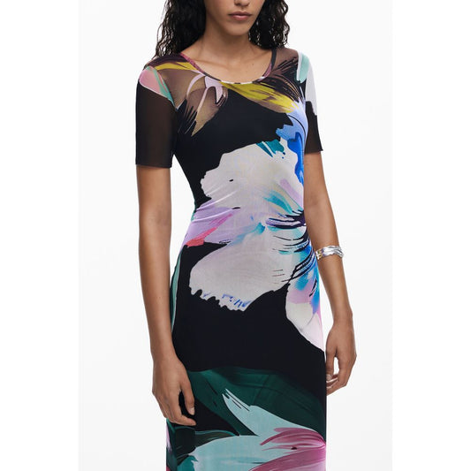 Vestido Mujer Poliéster Negro