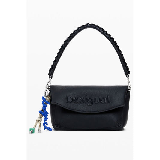 Bolso de polietileno negro para mujer