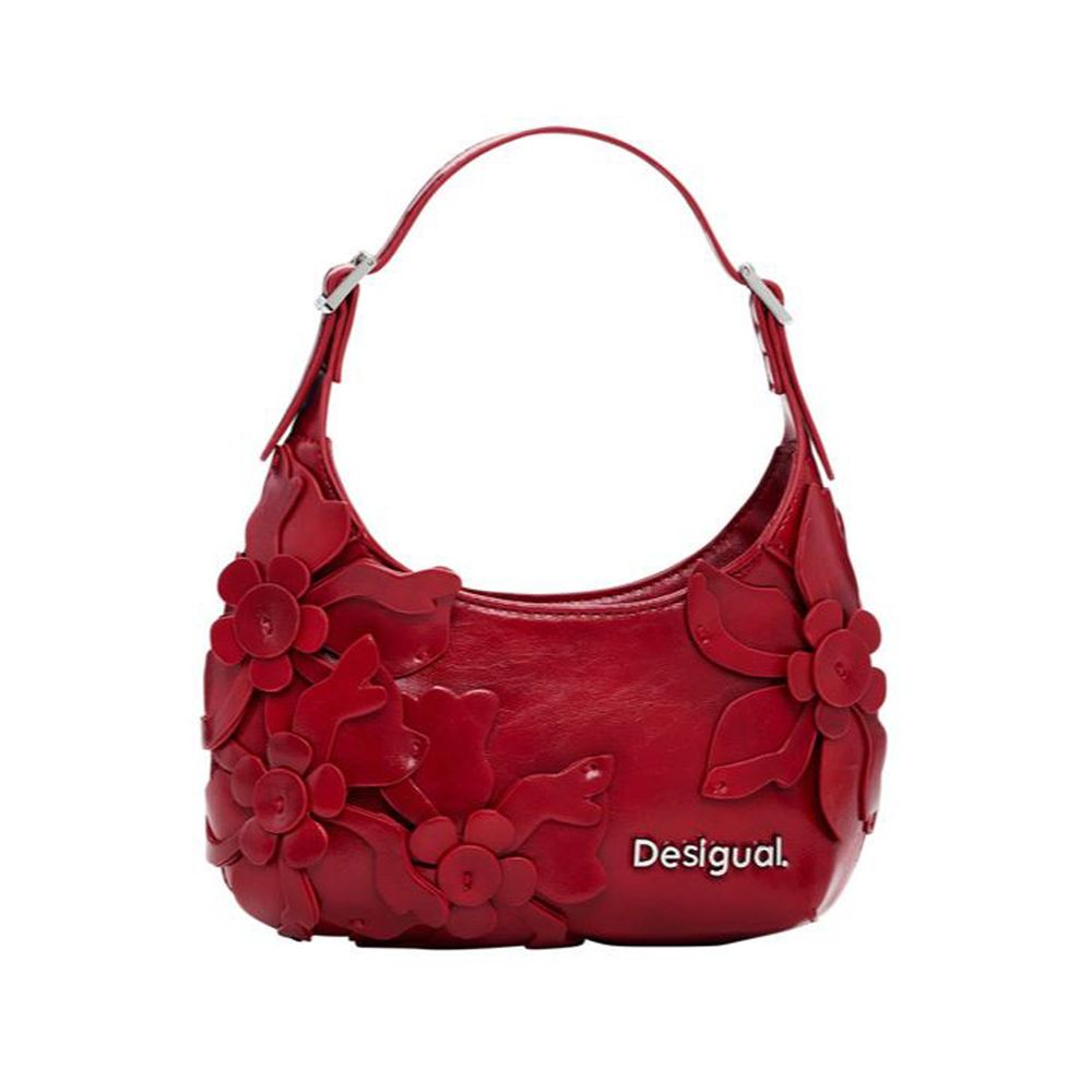 Bolso de polietileno rojo para mujer