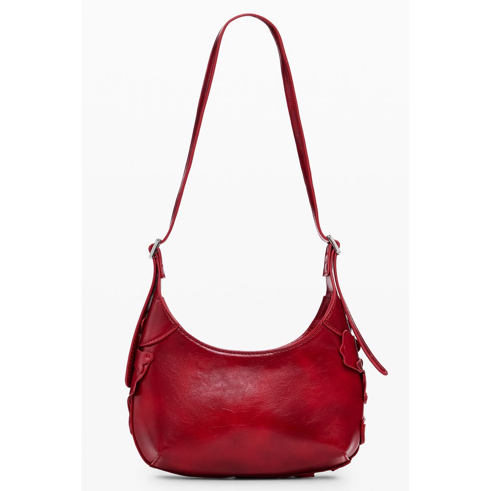 Bolso de polietileno rojo para mujer