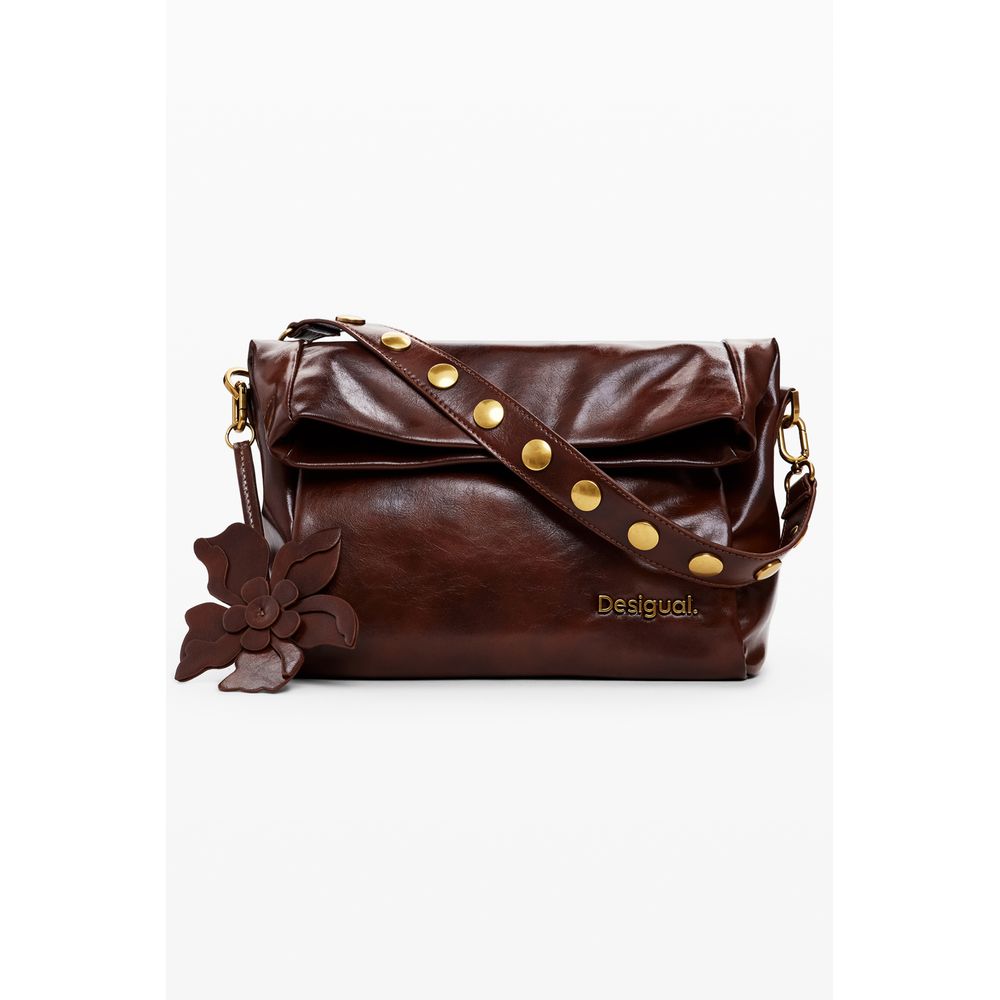 Bolso de polietileno marrón para mujer