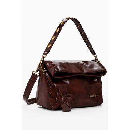 Bolso de polietileno marrón para mujer
