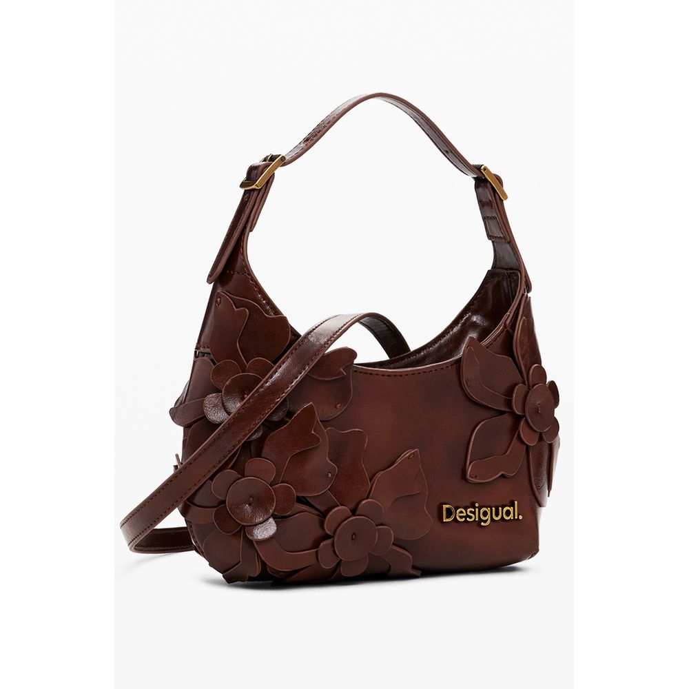 Bolso de polietileno marrón para mujer