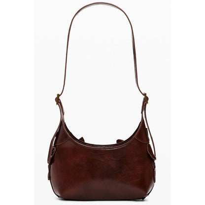 Bolso de polietileno marrón para mujer