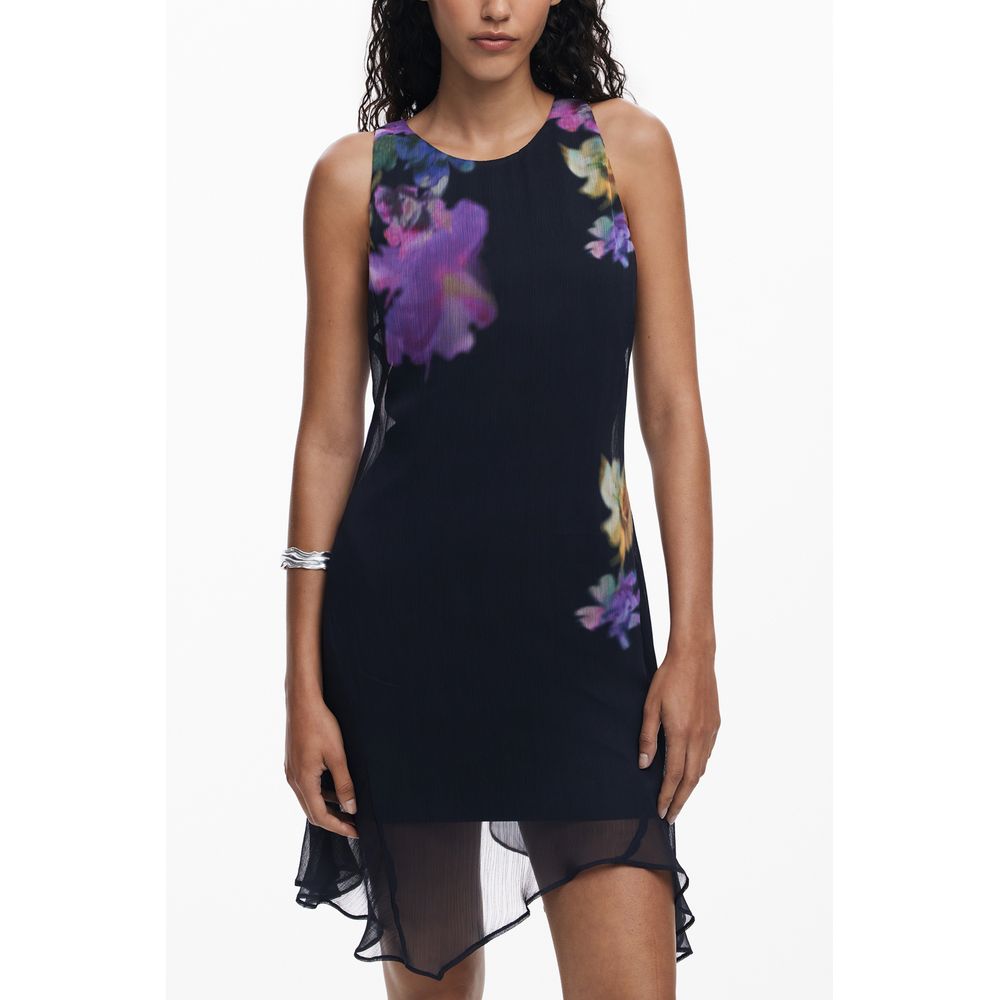 Vestido Mujer Poliéster Negro