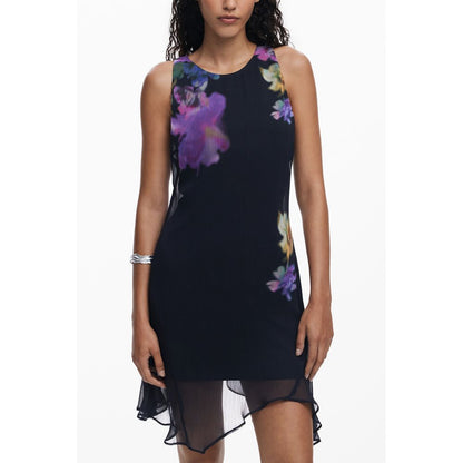 Vestido Mujer Poliéster Negro