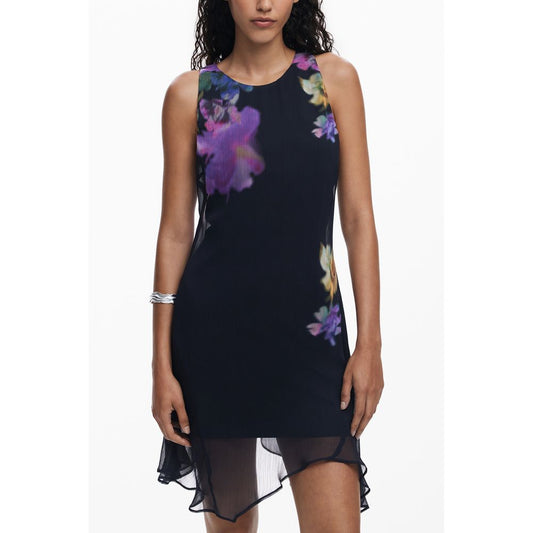 Vestido Mujer Poliéster Negro
