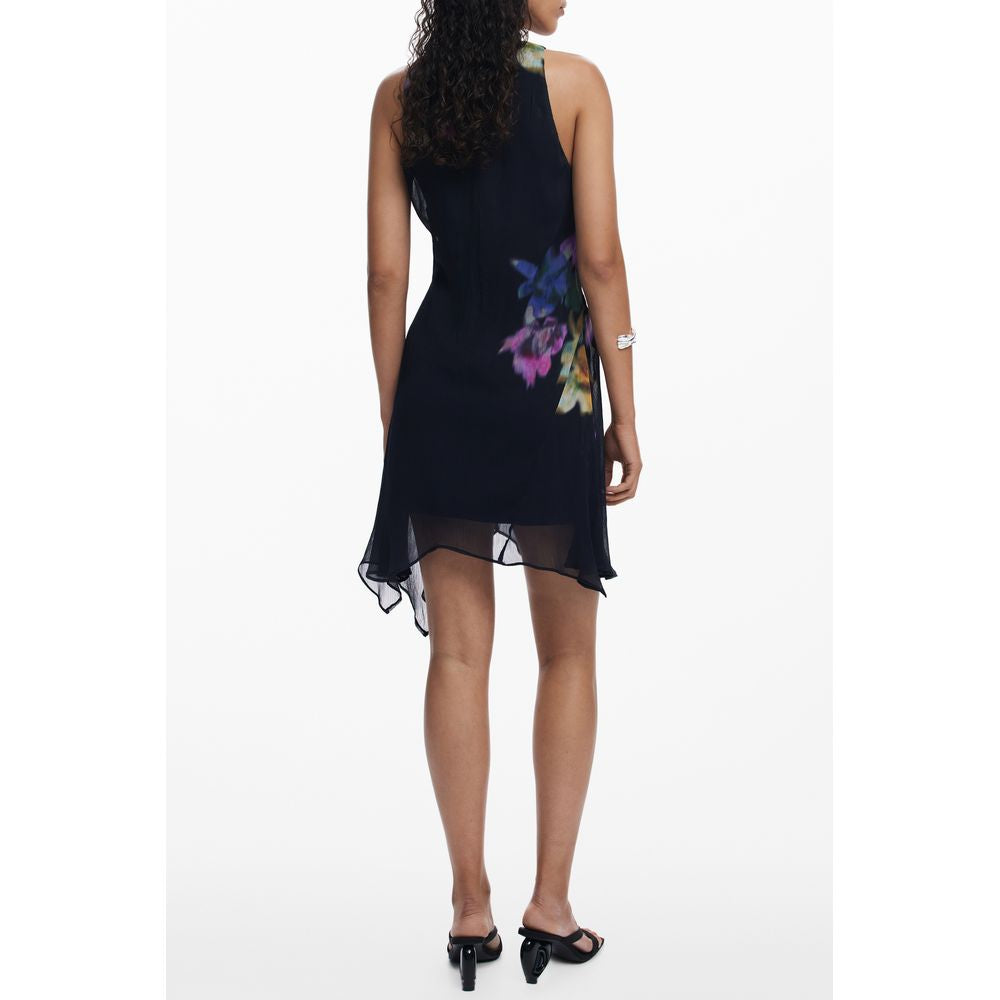 Vestido Mujer Poliéster Negro