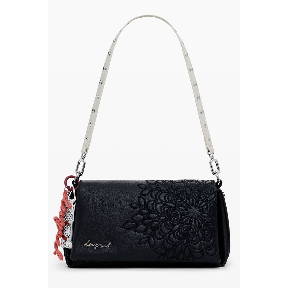 Bolso de polietileno negro para mujer