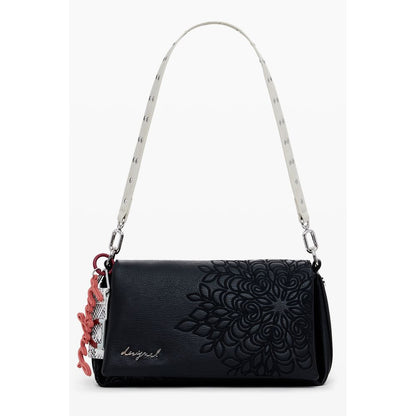 Bolso de polietileno negro para mujer