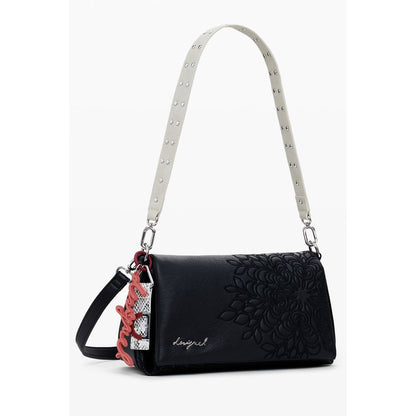 Bolso de polietileno negro para mujer