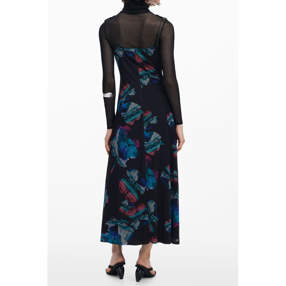 Vestido Mujer Poliéster Negro